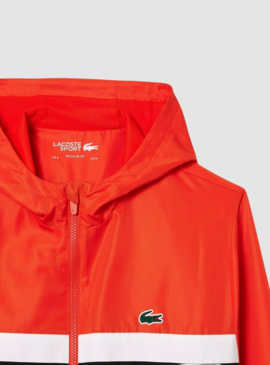 Survêtement Lacoste Tennis Couleur Block Orange Homme
