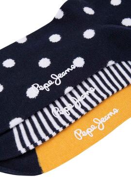 Pack 3 Chaussettes Pepe Jeans Point Printeds Femme
