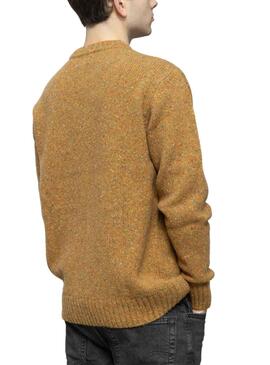 Pull Klout Mezcla Ocre pour Homme