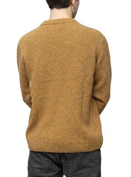 Pull Klout Mezcla Ocre pour Homme