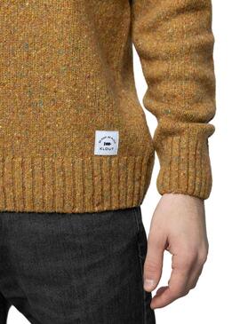 Pull Klout Mezcla Ocre pour Homme