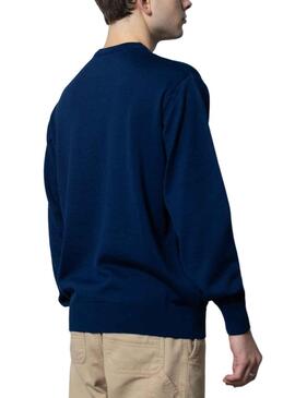 Pull Klout Basic Bleu pour Homme