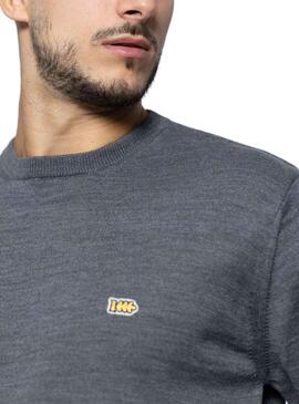 Pull Basic Gris Klout pour Homme