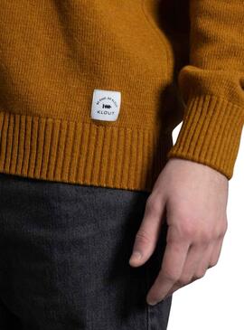 Pull Klout Yacar Ocre pour Homme