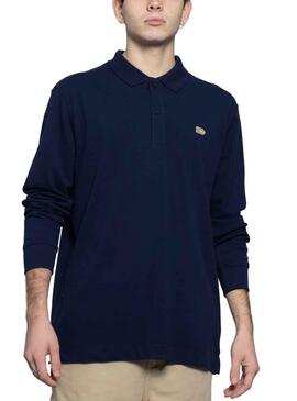 Polo Basic Klout Bleu Marine Manche Long