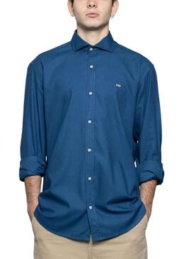 Chemise Klout Lapis-lazuli Bleu pour Homme