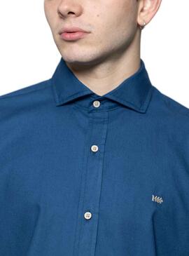 Chemise Klout Lapis-lazuli Bleu pour Homme