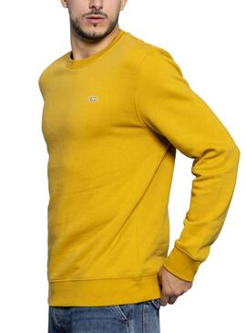 Sweat Basica Klout Ocre pour Homme