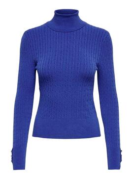 Pull Only Lorelai Bleu pour Femme