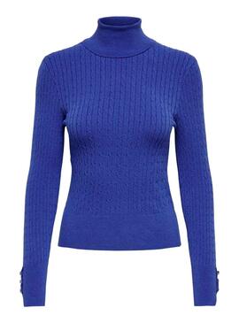 Pull Only Lorelai Bleu pour Femme