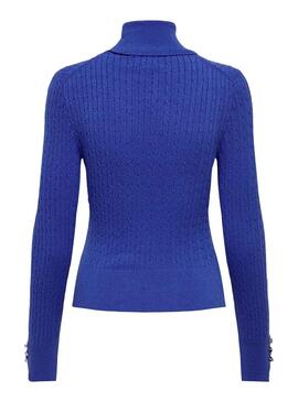 Pull Only Lorelai Bleu pour Femme