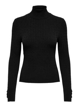 Pull Only Lorelai Noire pour Femme