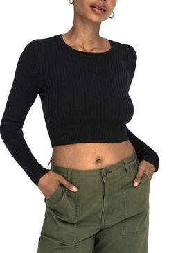 Pull Only Karol Noire pour Femme