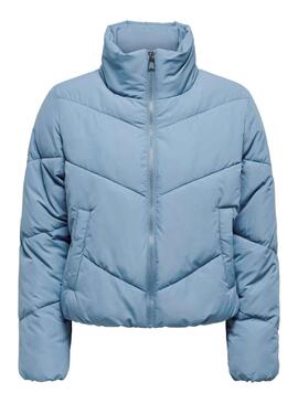 Veste Acolchada Only Maggi Bleu pour Femme