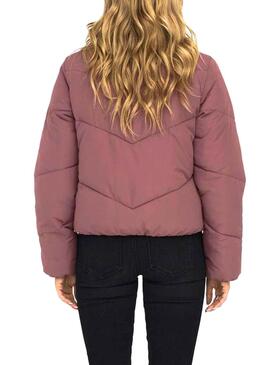 Veste Rembourré Only Maggi Rose pour Femme