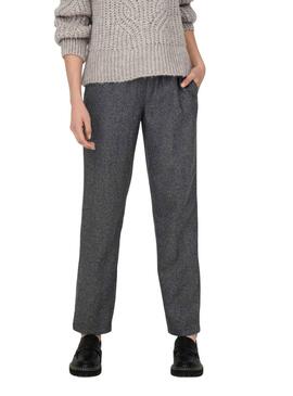 Pantalon Only Shay Gris Espiga pour Femme