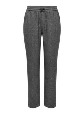 Pantalon Only Shay Gris Espiga pour Femme