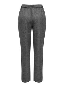 Pantalon Only Shay Gris Espiga pour Femme