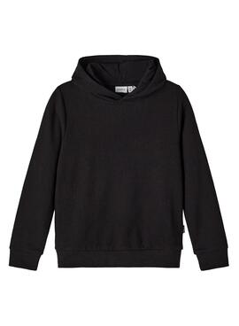 Sweat Name It Sweat-shirt Noire pour Fille