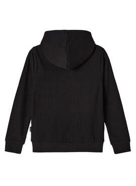 Sweat Name It Sweat-shirt Noire pour Fille