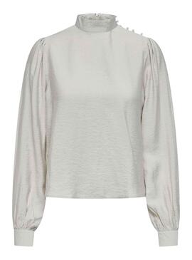 Blouse Only Vic Blanc Roto pour Femme