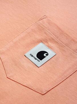 T-Shirt Carhartt Carrie Peach Woman