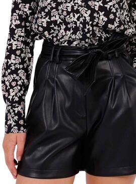 Shorts Naf Naf Luminosité Noire pour Femme