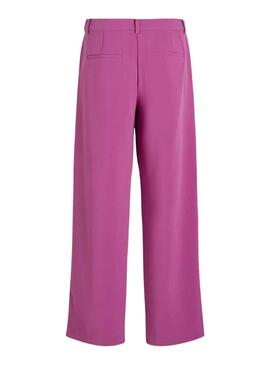 Pantalon Vila Fuchsia Vimarnal pour Femme