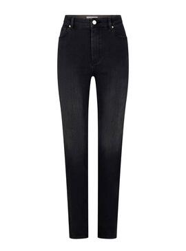 Pantalon Jeans Naf Naf Style Noire pour Femme