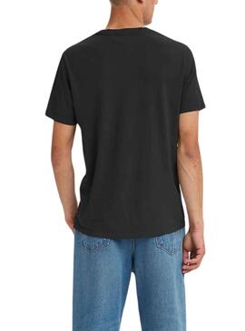T-Shirt Levis Graphic Logo Lilas et Noire