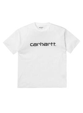 T-Shirt Carhartt Script White Woman