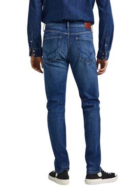 Pantalon Jeans Pepe Jeans Grue Bleu pour Homme