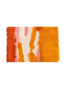 Echarpe Naf Naf Mar Orange pour Femme