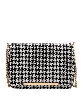 Sac à main Naf Naf Pata de Gallo Noire et Blanc
