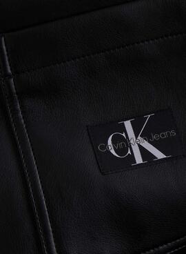 Veste Calvin Klein Utility Noire pour Femme