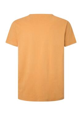 T-Shirt Pepe Jeans Kody Jaune pour Homme