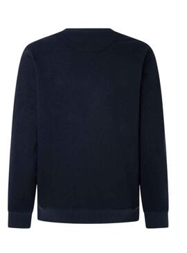 Sweat Pepe Jeans Ryan Bleu Marine pour Homme