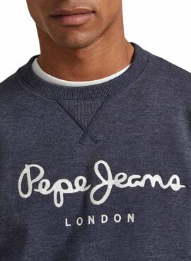 Sweat Pepe Jeans Nouvel Bleu pour Homme
