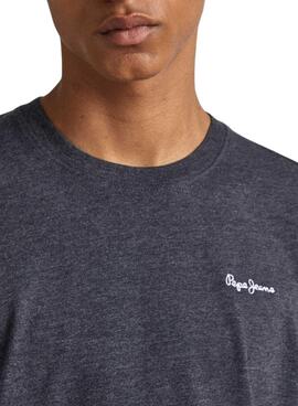T-Shirt Pepe Jeans Nouvel Bleu pour Homme
