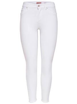 Jeans Only Blush White Femme