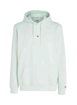 Sweat Tommy Hilfiger Tonal Vert pour Homme