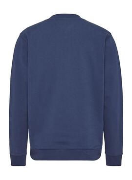 Sweat Tommy Jeans Entry Graphic Bleu Marine Homme