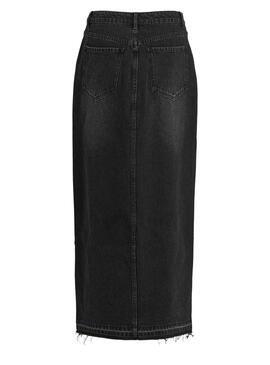 Jupe Vila Vinete Maxi Noire pour Femme