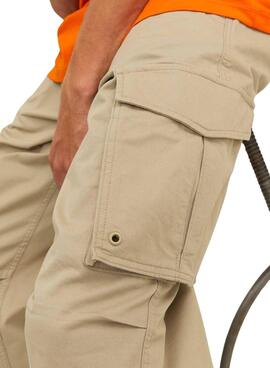 Pantalon Jack & Jones Beige Noé pour Homme