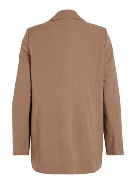Blazer Vila Vistriker Listes Camel pour Femme