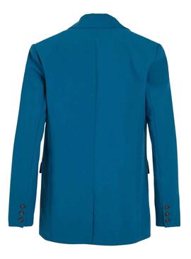 Blazer Vila Viamoni Bleu pour Femme