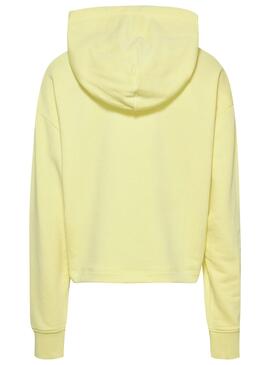 Sweat Tommy Jeans Rlx Essential Jaune Femme