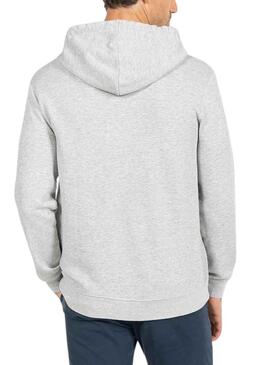 Sweat El Pulpo Inscription RFEF Gris pour Homme