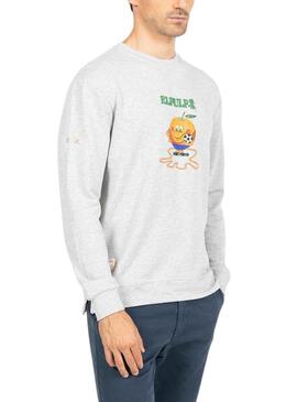 Sweat El Pulpo Remos RFEF Bleu Marine pour Homme