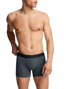 Slip Levis Logo Box Noire pour Homme